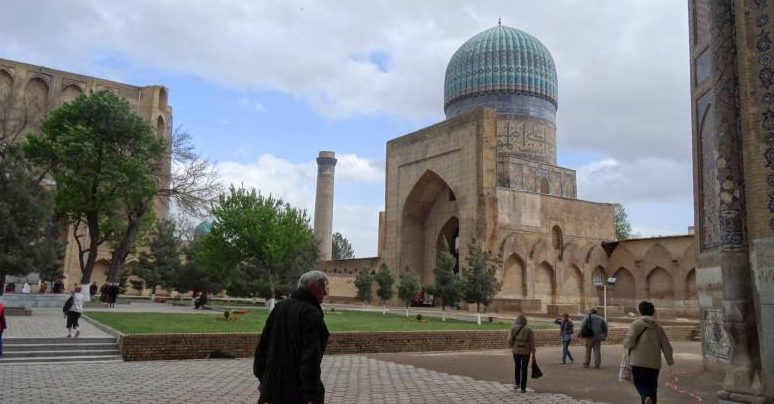 36. Samarkanda - meczet Bibi Chanym