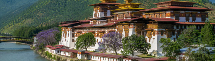 Punakha Dzong w Bhutanie
